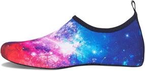 img 2 attached to 👣 Barefoot Outdoor Boys' Shoes - NING MENG Little Blue Moon