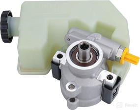 img 3 attached to BRTEC 20-64610 Power Steering Pump with Reservoir for Jeep Liberty 3.7L V6 (2002-2006)