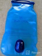 img 1 attached to BPA Free PEVA Hydration Pack Bladder 2L/2Liter 70Oz, 3L/3Liter 100Oz - Leakproof Water Reservoir WACOOL review by Chip Palmer