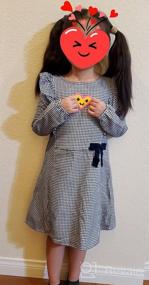 img 5 attached to 👗 Girls' Clothing: Hope Henry Sleeve Pinafore Ruffle Dress