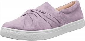 img 1 attached to Stylish And Comfortable Women'S Flatform Loafers With Ruched Knot Detail In Grey
