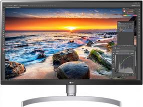 img 4 attached to LG 27UL850-W Display: Enhanced DisplayHDR 🖥️ Connectivity & 4K Resolution, Adjustable - 27UL850-W