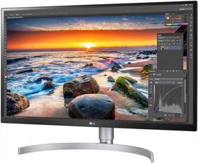 img 3 attached to LG 27UL850-W Display: Enhanced DisplayHDR 🖥️ Connectivity & 4K Resolution, Adjustable - 27UL850-W