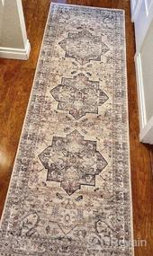 img 8 attached to Loloi II Hathaway Collection HTH-04 Beige / Multi, Traditional Area Rug, 7'-6" X 9'-6
