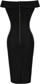 img 3 attached to Belle Poque Women Bodycon BP387 3 Women's Clothing : Dresses