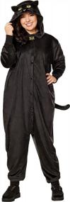 img 1 attached to Unleash Your Inner Witch With Spirit Halloween'S Officially Licensed Adult Binx Hocus Pocus Costume In Black