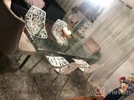 картинка 1 прикреплена к отзыву Stackable Birch Sapling Accent Armless Side Chairs (Set Of 2) - UrbanMod Black Modern Dining Chair от Patrick Brinson