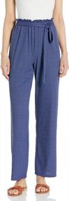 img 2 attached to A. Byer Women'S Junior'S Wide Leg Elastic Waist Comfy Pants - Perfect Fit & Comfort!