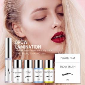 img 1 attached to Revamp Your Eyebrows With Ofanyia'S Long-Lasting Eyebrow Lamination Kit - Perfect For Salon And Home Use!