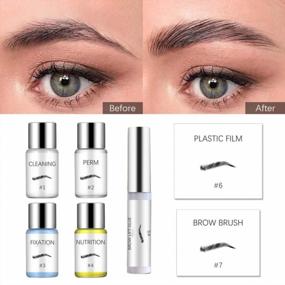img 3 attached to Revamp Your Eyebrows With Ofanyia'S Long-Lasting Eyebrow Lamination Kit - Perfect For Salon And Home Use!