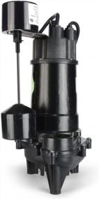 img 2 attached to Black 1/3 HP WaterAce WA33CSV Sump Pump For Efficient Water Removal