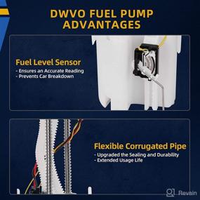 img 1 attached to 🚗 DWVO Fuel Pump for Ford Escape Mazda Tribute 2.0L 3.0L (2001-2004) - Compatible and Optimized for SEO