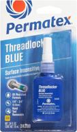 💙 permatex 24300 surface insensitive threadlocker blue, 0.34 oz. - strong bonding agent for nuts & bolts logo