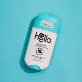 img 1 attached to 🌿 Hello Activated Charcoal Clean Deodorant: Natural Odor Control for All-Day Freshness