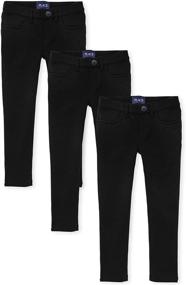 img 4 attached to 👖 Childrens Place Girls Uniform Jegging: Top-Quality Pants & Capris for Girls' Clothing