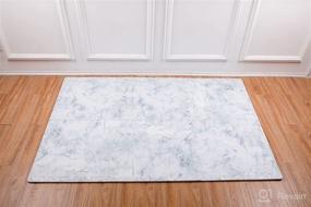 img 3 attached to 👶 Stylish Extra-Large Marble Play Mat - Expandable, Waterproof and Non-Toxic Foam Tiles - Ideal for Infants, Toddlers, and Kids - 4x6 Feet - Perfect for Crawling, Tummy Time, and Nursery Floor Playmat