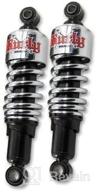 enhance your ride with burly brand chrome rear slammer shocks b28-1202 логотип