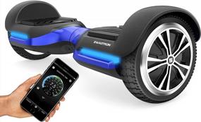 img 4 attached to Experience Next-Level Fun With Swagtron T580 Bluetooth Hoverboard