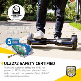 img 1 attached to Experience Next-Level Fun With Swagtron T580 Bluetooth Hoverboard