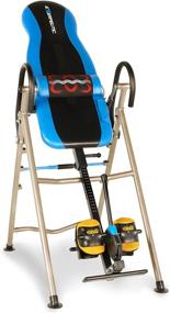 img 4 attached to EXERPEUTIC Inversion Table: AIRSOFT NO PINCH Ankle Holders, SURELOCK Safety Ratchet System & Lumbar Support!