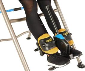 img 2 attached to EXERPEUTIC Inversion Table: AIRSOFT NO PINCH Ankle Holders, SURELOCK Safety Ratchet System & Lumbar Support!