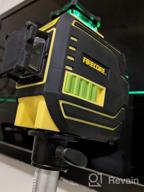img 1 attached to Precision Laser Level: Firecore 2X360 Self-Leveling Green Beam Tool With Pulse Mode And Rechargeable Battery For Accurate Alignment And Versatile Use review by Christopher Ruth
