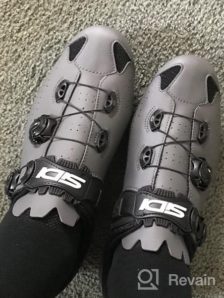 img 1 attached to 👟 Enhance Your Cycling Performance with Sidi Genius Black Men's Cycling Shoes review by Preston Molden