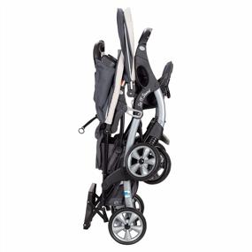 img 1 attached to Lightweight Baby Trend Double Stroller & Car Seat Combo: Sit N Stand Travel For Toddler & Infant - Magnolia