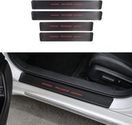 thenice sticker threshold anti dirty protector interior accessories : door entry guard logo