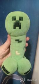 img 4 attached to Jazwares Minecraft Creeper soft toy, 18 cm