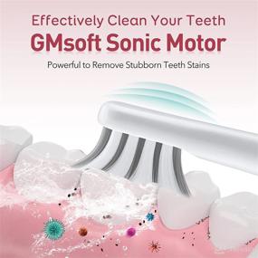 img 2 attached to 🦷 Sonic Rechargeable Toothbrush with Whitening Action - Enhance Oral Care