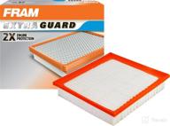 🔧 fram extra guard flexible rectangular panel engine air filter - ca10516: easy installation, advanced engine protection and optimal performance for dodge vehicles логотип