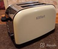 img 1 attached to Toaster Kitfort KT-2014-6, graphite review by Wiktor Prusek ᠌