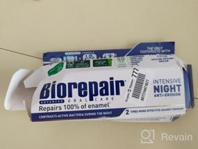 img 3 attached to Revitalize Your Smile with [2 PACK] Biorepair Night Intensive Toothpaste 75 ML - Packaging May Vary