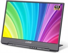 img 4 attached to G-STORY G STORY Ultrathin Portable Direct Connected Compatible 15.6", 60Hz, 便携式, GSV56UM, HD, HDMI, 4K