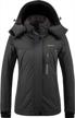 waterproof winter ski jacket for women by gemyse - windproof rainproof mountain coat logo