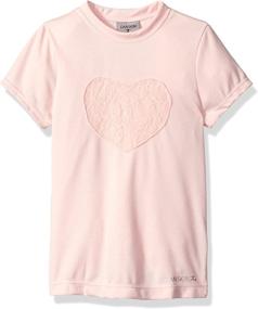 img 1 attached to Danskin Little Girls T Shirt Toddler Girls' Clothing ~ Active
