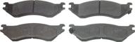 wagner thermoquiet mx702 disc brake pad set: high-performance semi-metallic formula логотип