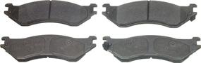 img 4 attached to Wagner ThermoQuiet MX702 Disc Brake Pad Set: High-Performance Semi-Metallic Formula