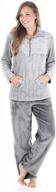 cozy up in style with sleepyheads women's fleece pullover 2-piece loungewear pjs! logo