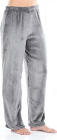 img 2 attached to Cozy Up In Style With Sleepyheads Women'S Fleece Pullover 2-Piece Loungewear PJs!