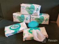 img 1 attached to Pampers Aqua Pure Wipes: Four-Pack for Gentle and Effective Baby Care review by Aneta Smoliska ᠌