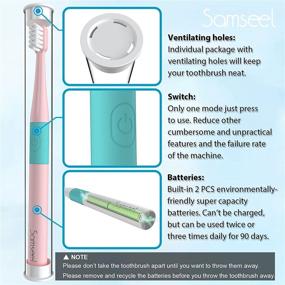 img 3 attached to 🦷 Travel-Ready Waterproof Samseel Toothbrush for Essential Oral Care