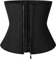 пояс-триммер для талии для женщин - shaperin sweat corset underbust для повседневной носки и похудения логотип