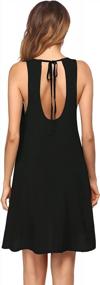 img 3 attached to Beach Chic: ADOME Women'S Summer Tank Dress – Perfect Cover-Up For Your Swimwear!