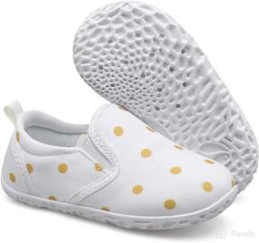 img 2 attached to 👟 Unisex Baby Sneakers - FEETCITY Infant Slip On First Walking Shoes, Toddler Casual Star Sneaker Crib Shoes for Boys and Girls