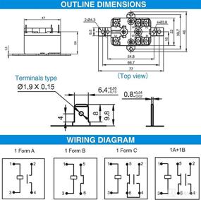 img 1 attached to 🔌 UL Certified 24V Fan Relay, Compatible with HVAC Coleman Furnace Blower, Humidifier, and Goodman Blower Heat Sequencer Relay - 90-980 Isolation Relay Switch (1 Piece)