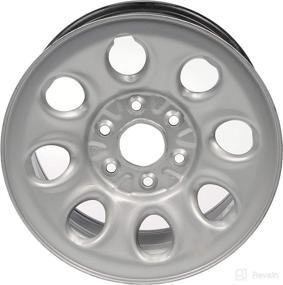 img 4 attached to Dorman 939-155 17x7.5 Steel Wheel: Compatible with Cadillac, Chevrolet, & GMC | Gray Finish