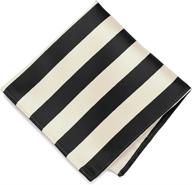 🎽 green striped pocket square for men: tiemart's versatile handkerchief accessories logo