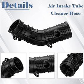 img 2 attached to Air Intake Tube Cleaner Hose for 2003-2007 Honda Accord 2.4L | Replaces 17228-RAA-A00 17228 RAA A00 17228RAAA00 696-739